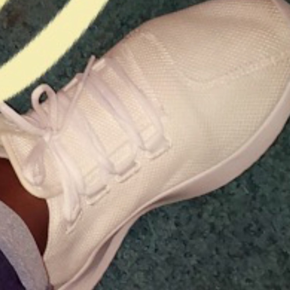 Adidas white shoes